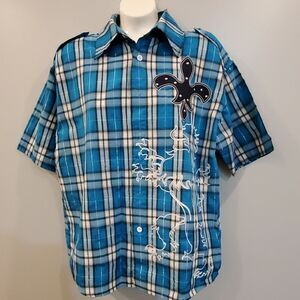 Royal Republic Blue/White Shirt
